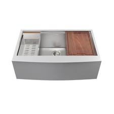 Swiss Madison SM-KS780 Rivage 33" Farmhouse Single Basin - Stainless Steel
