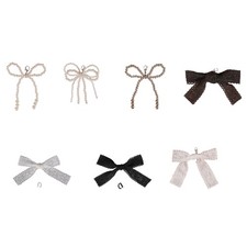 Bowknot Shoe Clips Shoe Charm For Women Girl Casual Sneakers Sandals High Heel