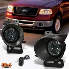 For 06-08 Ford F-150/Lincoln Mark LT Smoked Lens Fog Light/Lamp W/Switch+Bezel