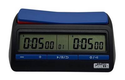 CG 201 Tournament Pro Chess Clock |  Scholastic,Increment, Delay  Dual Time