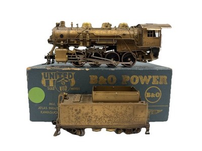 HO BRASS PFM BALTIMORE & OHIO POWER 0-8-0 Unpainted Tested