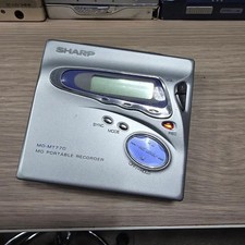 Sharp MD-MT770 Portable Recorder - For Parts, Not Working