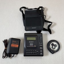 Sony Minidisc Portable Recorder Mz-1 Md Player Walkman For Parts/repair Vintage