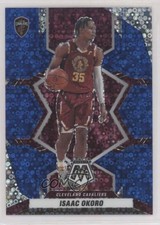 2021-22 Panini Mosaic Fast Break Blue Prizm 68/85 Isaac Okoro #178 09d1