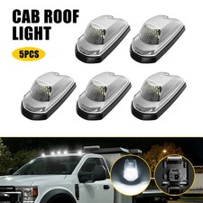 Clear Lens White Led Cab Roof Marker Lights For Ford F250 F350 F450 F550 2017-22