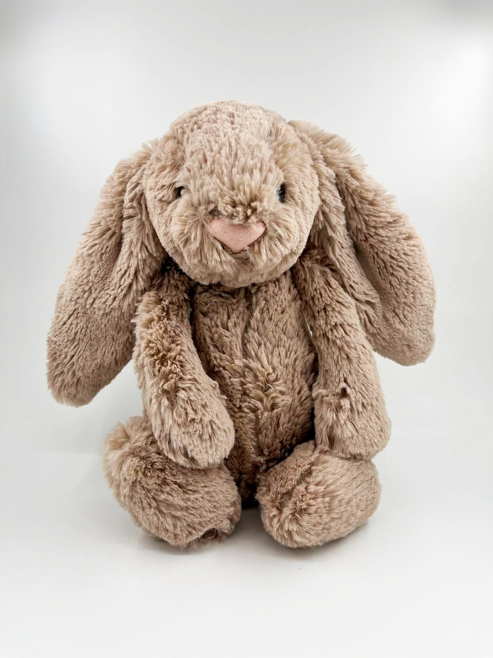 Jellycat Bashful Bunny Beige Plush Soft Toy London Stuffed Rabbit