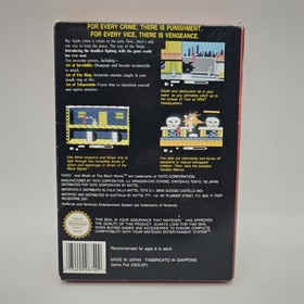 WRATH OF THE BLACK MANTA NINTENDO NES PAL A CIB COMPLETO
