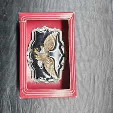 Great American Buckle Co. 1983 Vintage Bald Eagle Belt Buckle