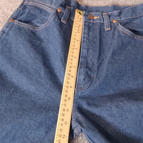 Wrangler Vintage Deadstock Mens Blue Jeans 32×36 13MWZ 936 Slim Fit Cowboy Cut - Picture 7 of 13