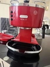 De'Longhi Icona Micalite Traditional Espresso Coffee Machine Red