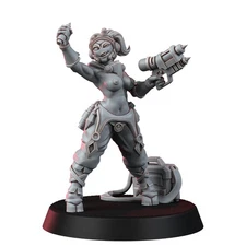 Greater Good Neurochemical Nurse (Pin-Up) 28mm Tau Sci Fi Wargames Exclusive