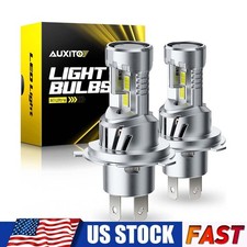 2x AUXITO 9003 H4 LED Headlight Bulbs Kit High-Low Beam 200W 6500K White CANBUS
