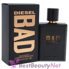 Bad by Diesel for Men 2.5oz Eau De Toilette Spray