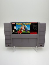 Wario's Woods (Nintendo SNES, 1994) Authentic Cartridge Only Tested