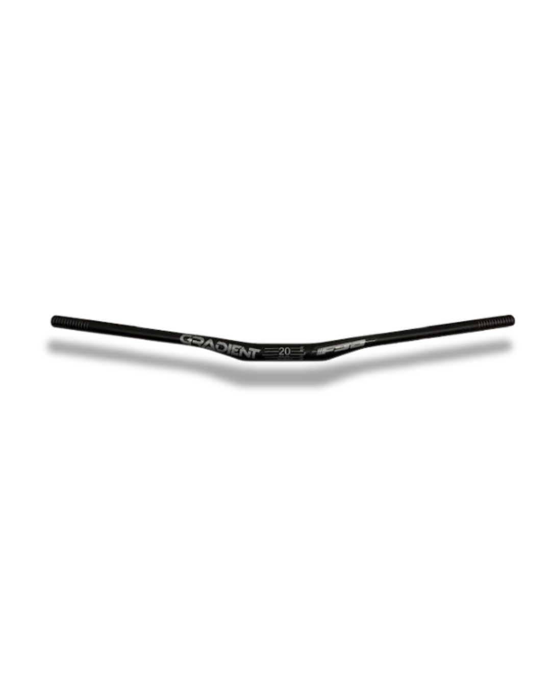 FSA Gradient Carbon MTB Riser Handlebar 31.8 Clamp 20mm Rise 800mm ...
