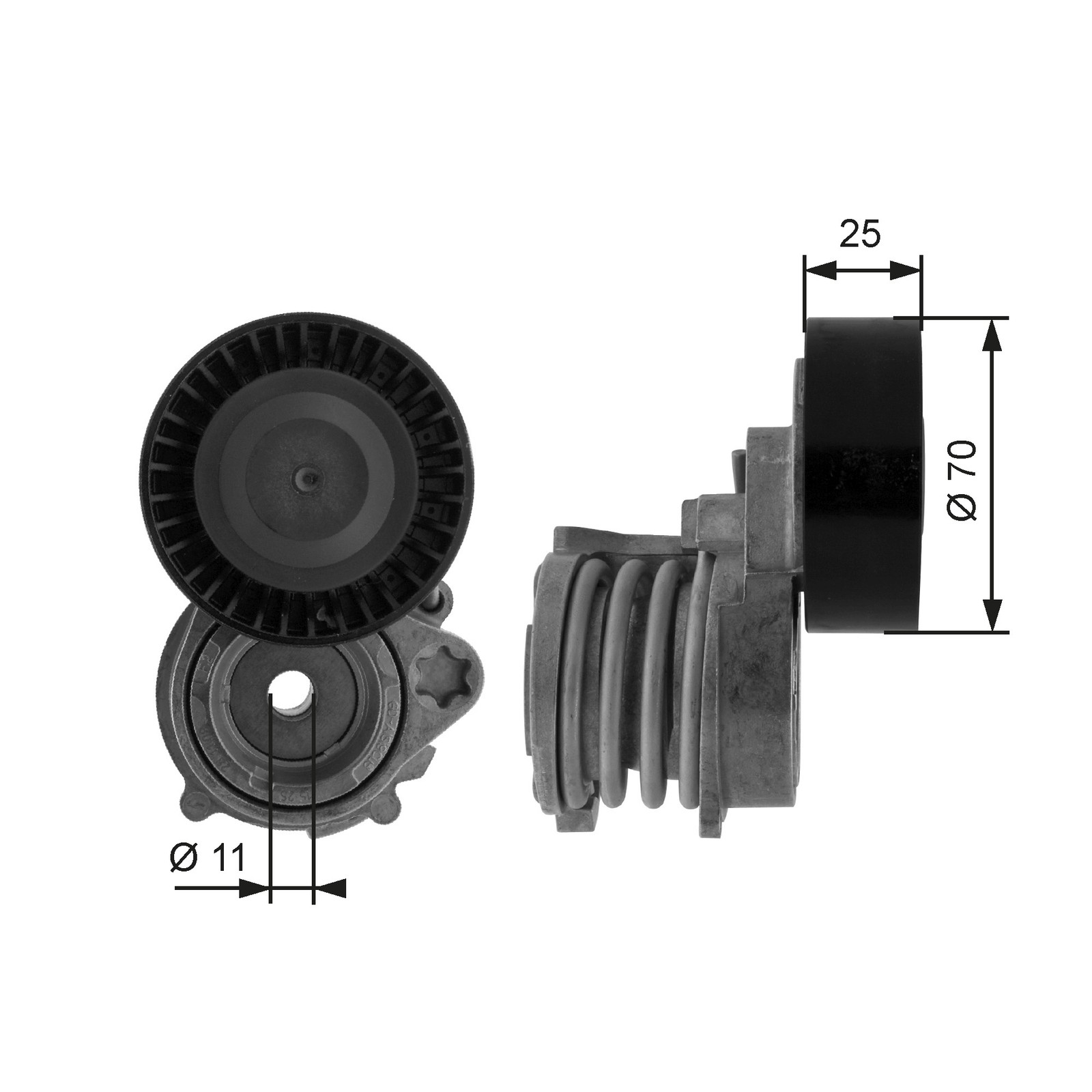 Fits GATES T38384 TENSIONER   ⭐UK Stock⭐