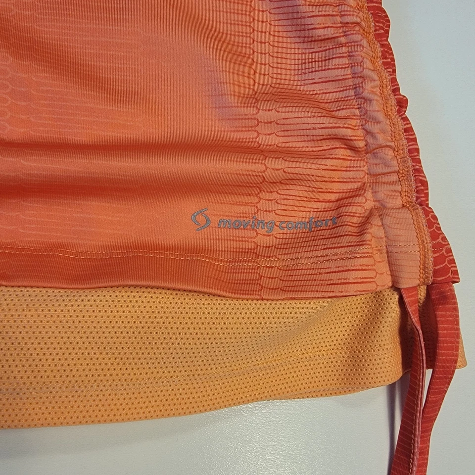 Moving Confort Tank Top Racerback Orange Athletic Shirt Sz M Gym Yoga Running - Image 3 of 4