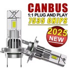 2 LAMPE MINI H7 A LED VENTILE EN 300W 50000LM 6000K POUR FEU PHARE DE VOITURE
