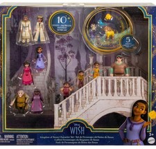 DISNEY WISH KINGDOM OF ROSAS 10 Characters Disney Doll Set NIB