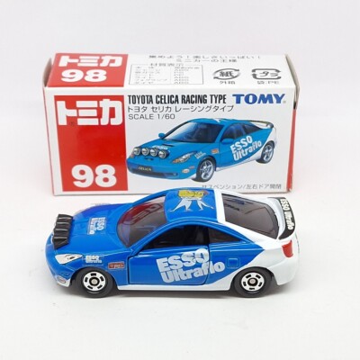TOMICA 98 TOYOTA CELICA RACING TYPE 1/60 TOMY DIECAST CAR NEW (C