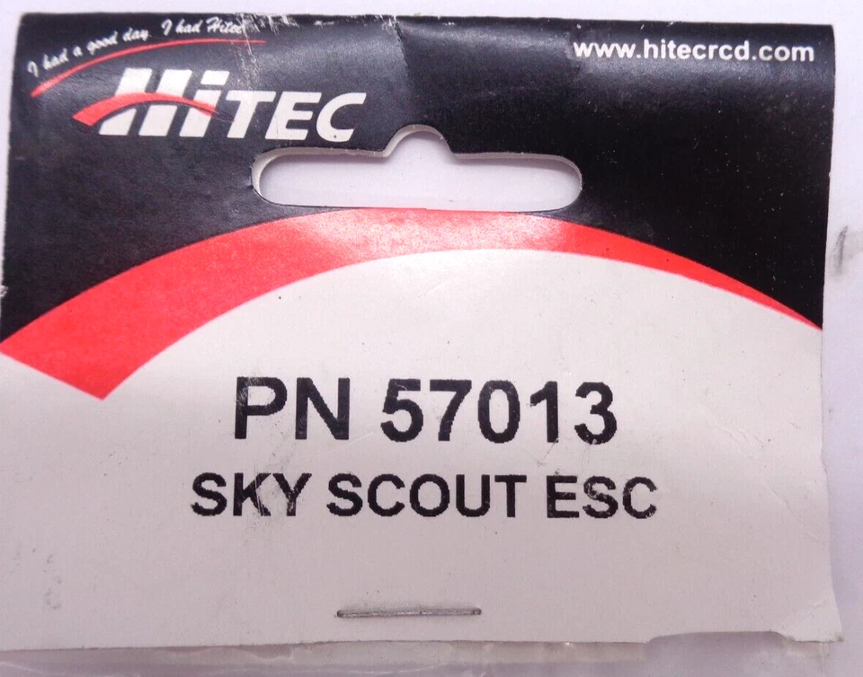 HITEC 57013 "SKY SCOUT" HBE 18 AMP BRUSHLESS ESCAPE NEW IN THE PACK UNUSED - Image 2 of 4