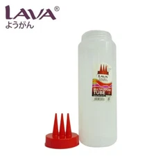 Lava Multipurpose Tube (Triple) Roti Jala Mould Spice Squeezer 3 Holes  600ml