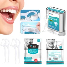 Dental Floss Holder,Pop-up Floss Box Automatic Tooth Picks Flossers Dispenser   