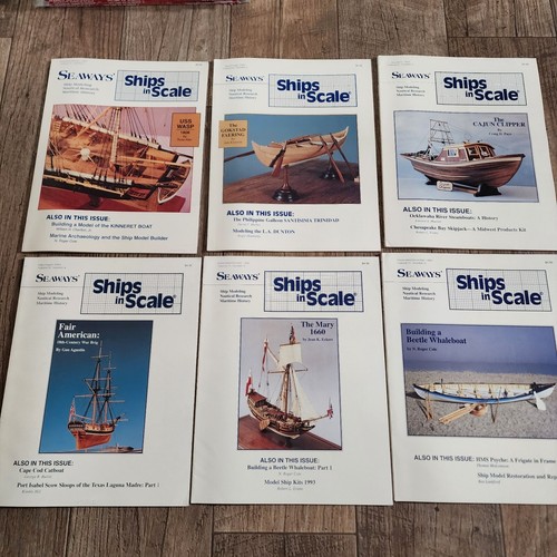 Seaway's Ships in Scale Magazine - Lot of 40+ - Various Years - Picture 3 of 11