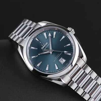 NEW 2025 Omega Seamaster Aqua Terra Atlantic Blue 38mm 220.10