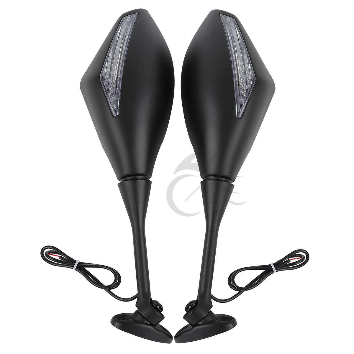 For Honda CBR250R CBR300R CBR500R Adjustable Wing Rear view Mirrors w