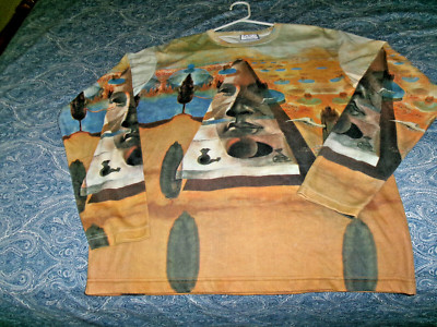Apparition du Visage de l'aphrodite - Salvador Dali_P&N long sleeved shirt_XL