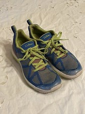 L.L. Bean Kids Sneakers Shoes Size 6 Blue Green Item ID 304419