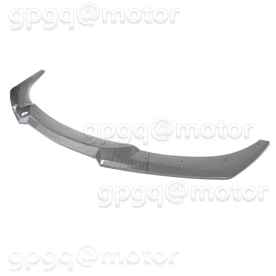 Alerón labial de parachoques delantero de fibra de carbono para BMW Serie 6 F06 F12 F13 M Sport 12-18 Foto 4 de 4