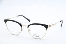 NEW MOREL NOMAD 40102N ND01 BLACK GOLD ACETATE AUTHENTIC EYEGLASSES 49-19