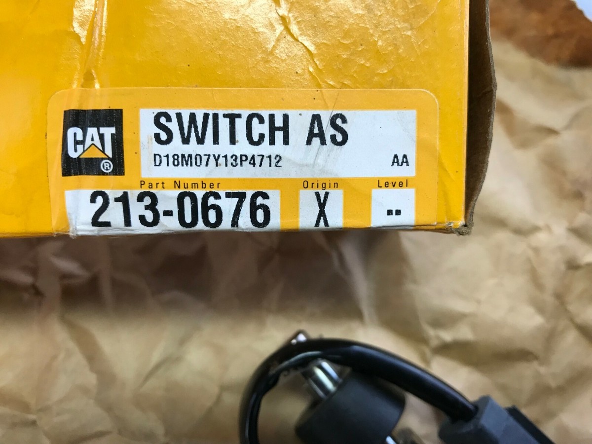 2130676 GENUINE CAT ENGINE OIL SWITCH Caterpillar 213-0676 | eBay