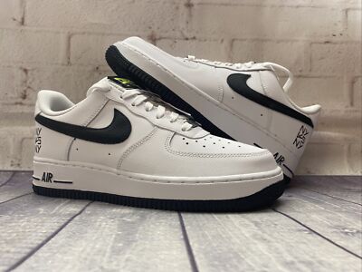 Nike Air Force 1 Low NY vs NY Black White Shoes CW7297-100