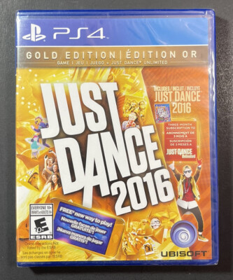 Just Dance 2016 [ GOLD Edition ] (PS4) NEW