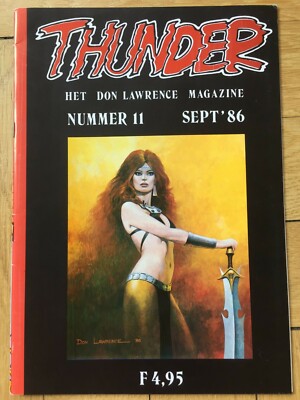 Don Lawrence Collection Thunder Magazine Nummer 11   Sept ' 86 Storm Rothaar