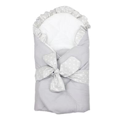 TupTam Unisex Baby Einschlagdecke mit Schleife