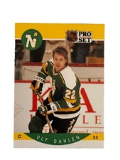 Brand New: Vintage 1990 PRO SET Ulf Dahlen Minnesota North Stars Trading Card