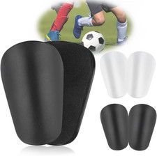 2 Paires Protège-Tibias De Football, Gris Foncé Mini Protège-Tibias Supplémentai