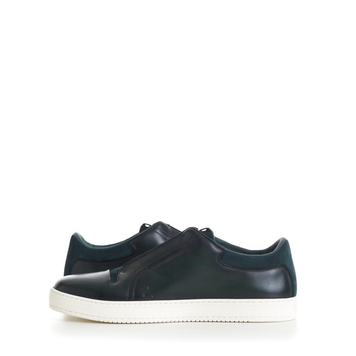 BERLUTI 1595$ Playtime Slip-On Sneakers - Emerald Green Leather - Picture 9 of 12