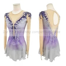 Designer and manufacturer store for girl's Ice figure skating competition dress