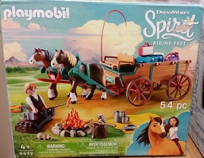 playmobil spirit wagon
