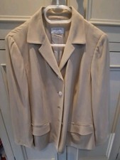 Ladies Philosophy By Alberta Ferretti Cream Jacket Size 14