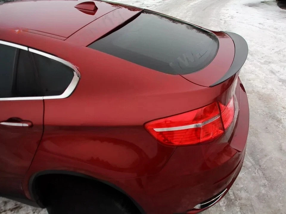 for BMW X6 E71 Lip Spoiler Ducktail Trunk Wing 2008-2014 Foto 3 de 4