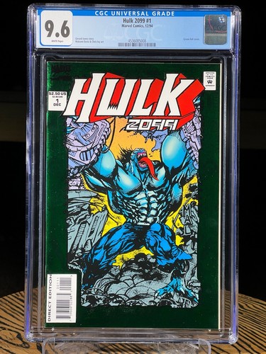 HULK 2099 #1 CGC 9.6 Dec 1996 Foil Cover Marvel Comics
