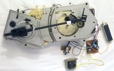 Vintage Sanyo TP-Q5 Turntable: Tonearm, Motor, Spindle Assembly