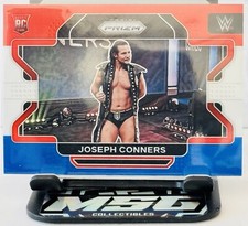 2022 Panini Prizm WWE Joseph Conners Red White Blue Prizm Rookie #65