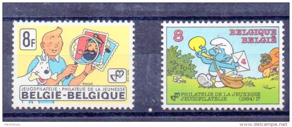 Belgique**TINTIN + SCHTROUMPFS-Bandes Dessinées-Comics - Photo 1/1